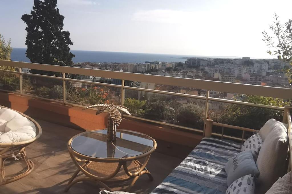 Appartement Nice Centre Vue Mer Avec Piscine Pour Famille, Couple D'Amis Pas De Groupes De Jeunes Autorises المظهر الخارجي الصورة